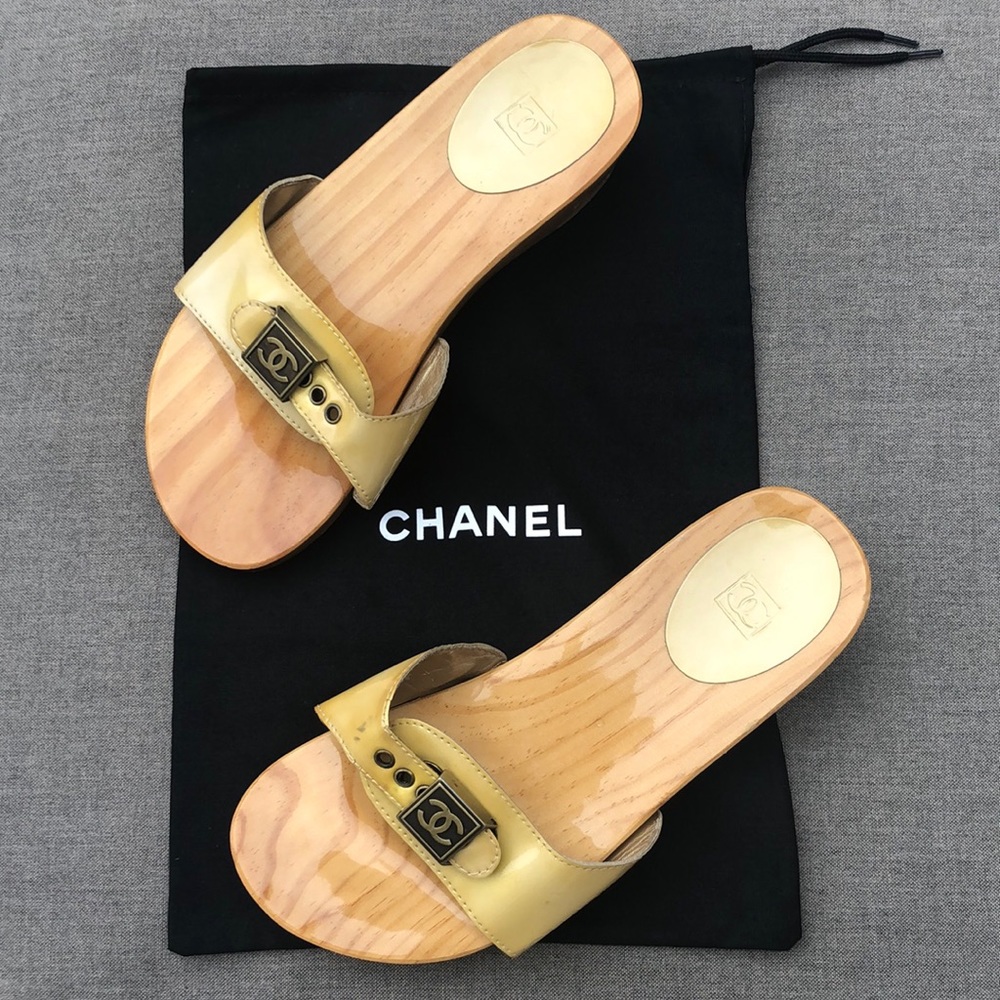 CHANEL Clog Slide Sandal